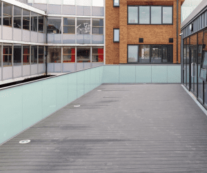 Frosted Balustrade Glass