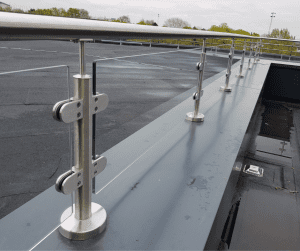Stainless Steel Balustrades with Glass