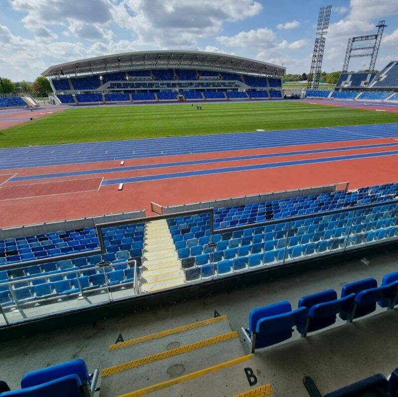 Case Study - Alexander Stadium - Glass, Steel & Timber - SMART Balustrades